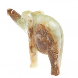 Сувенир из оникса "Слон" 25х20х7 см (10)