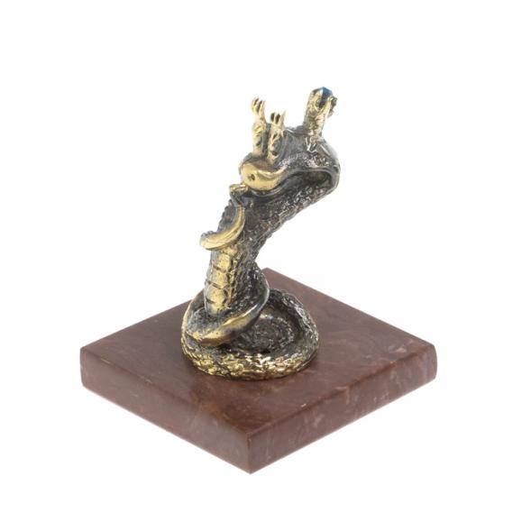 Бронзовая статуэтка «Змея-Царевна» на лемезите 128072