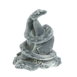 Статуэтка &amp;quot;Змея вокруг слитка&amp;quot; из мраморной крошки