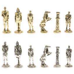 Шахматы "Великая Отечественная война" доска 40х40 см лемезит