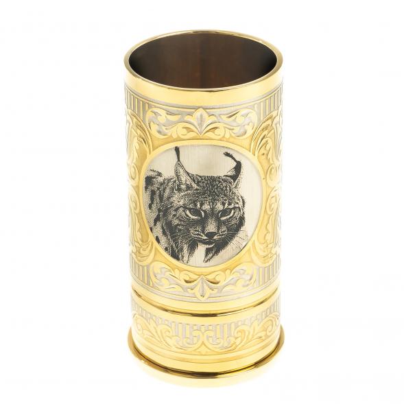 Стопка гильза &amp;quot;Рысь&amp;quot; 40 мл Златоуст 123273