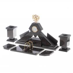 Настольный набор из гранита &amp;quot;Герб России&amp;quot;