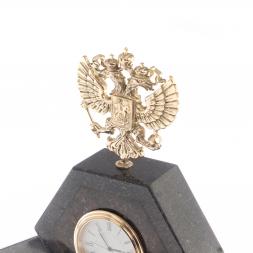 Настольный набор из гранита &amp;quot;Герб России&amp;quot;