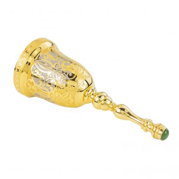 Колокольчик сувенирный &amp;quot;Нефрит&amp;quot; в подарочной коробке Златоуст 120939