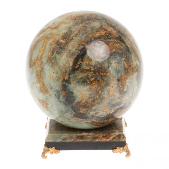 Шар на подставке из офиокальцита 13,5 см 126822