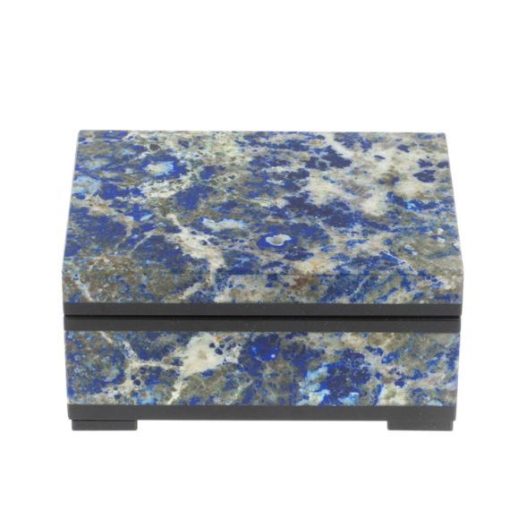 Шкатулка из афганского лазурита 10х7,5х5 см 127848