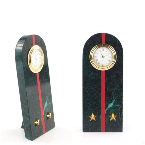 Часы &amp;quot;Погон лейтенант МВД&amp;quot; нового образца змеевик 113983