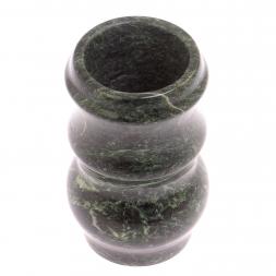 Карандашница круглая из змеевика