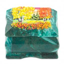 Шкатулка с расписной крышкой Осень 8х6х5,5 см