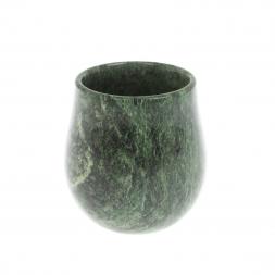 Коньячный бокал из шабровского змеевика 6х6х6 см