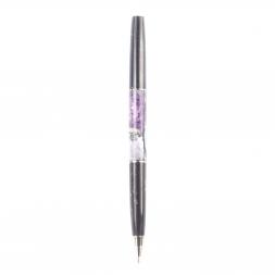 Шариковая ручка из камня чароит и долерит