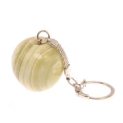 Брелок &amp;quot;Яблоко&amp;quot; из зеленого оникса