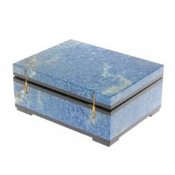 Шкатулка из лазурита 10,5х8х4,5 см