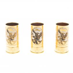 Набор из трех стопок &amp;quot;Горный орел&amp;quot; Златоуст