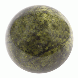 Шар из натурального змеевика 10 см