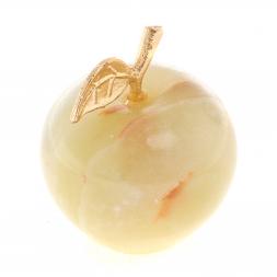 Сувенир &amp;quot;Яблоко&amp;quot; из зеленого оникса 4х4,5 см (1,5)