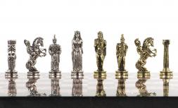 Шахматы настольные &amp;quot;Александр Македонский&amp;quot; доска 36х36 см камень лемезит