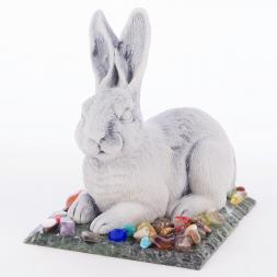 Сувенир &amp;quot;Заяц большой&amp;quot; из мрамолита