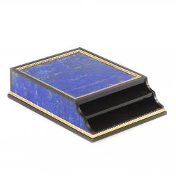 Настольный лоток для бумаг А4 из лазурита