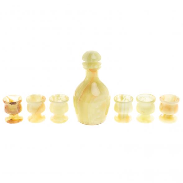 Коньячный набор из оникса (3х5) 123924