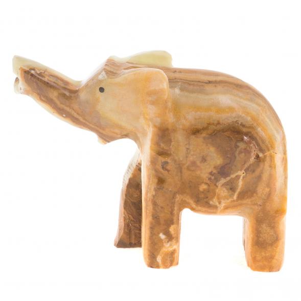 Статуэтка из оникса &amp;quot;Слон&amp;quot; 15х4х12 см (6) 124647