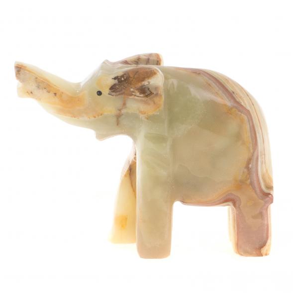Статуэтка из оникса &amp;quot;Слон&amp;quot; 15х4х12 см (6) 124647