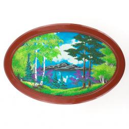 Панно овальное "Лето" 60х40 см