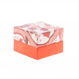 Шкатулка круглая &amp;quot;Грибок&amp;quot; камень оникс коричневый 7,6х5,9 см (3)