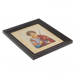 Икона "Св. Георгий Победоносец" 24,5х28,5х2 см Златоуст