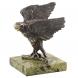 Бронзовая статуэтка &amp;quot;Кречет&amp;quot; на змеевике 120847