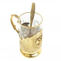 Подстаканник "Герб России" Златоуст