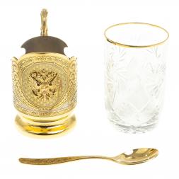 Подстаканник "Герб России" Златоуст