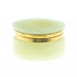 Шкатулка из оникса &amp;quot;Круглая&amp;quot; 7,6х5 см (3)