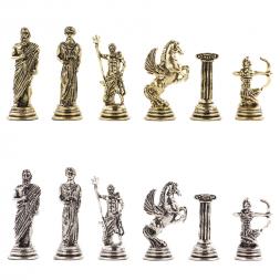 Шахматы &amp;quot;Римские лучники&amp;quot; 28х28 см из мрамора
