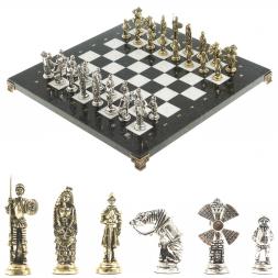 Шахматы &amp;quot;Дон Кихот&amp;quot; доска 36х36 см камень мрамор