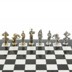 Шахматы &amp;quot;Дон Кихот&amp;quot; доска 36х36 см камень мрамор