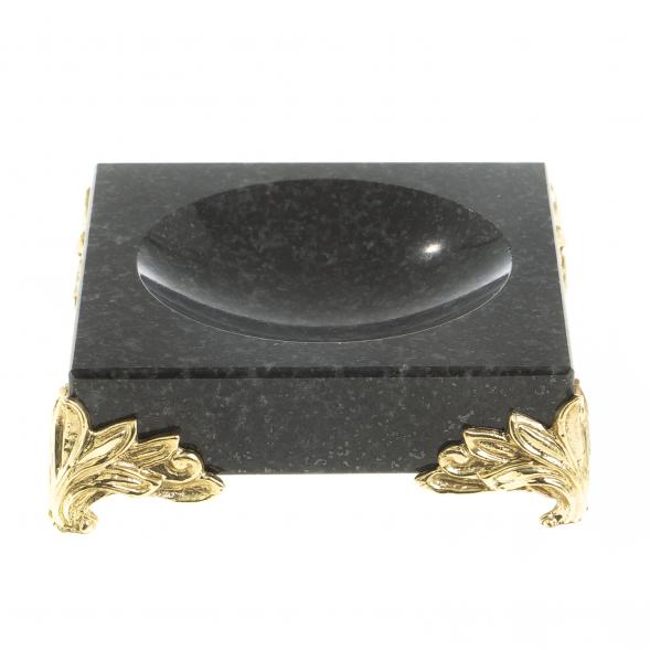 Подставка под шар из гранита на ножках 6,5х6,5 см 123289