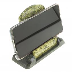 Подставка под телефон камень змеевик