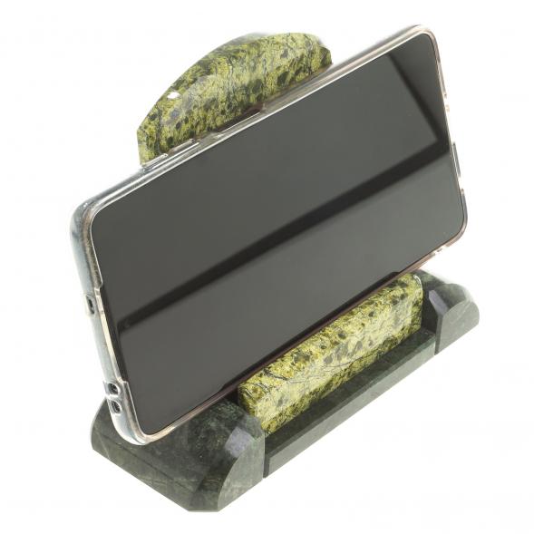Подставка под телефон камень змеевик 123574