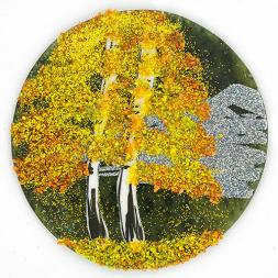 Магнит с рисунком &amp;quot;Круг&amp;quot; большой