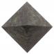 Пирамида из шабровского змеевика 8х8х7 см 126377