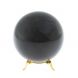Шар из черного змеевика 9 см 127859
