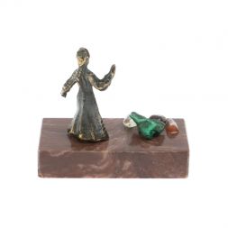 Сувенир статуэтка &amp;quot;Хозяйка медной горы&amp;quot; бронза камень лемезит