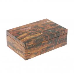 Шкатулка из яшмы 15,8х10,5х6,3 см