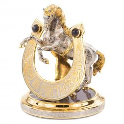 Сувенир &amp;quot;Подкова на счастье&amp;quot; агат