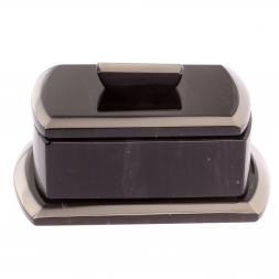 Шкатулка из черного обсидиана &amp;quot;Оригинал&amp;quot; 14,5х11,5х6,5 см