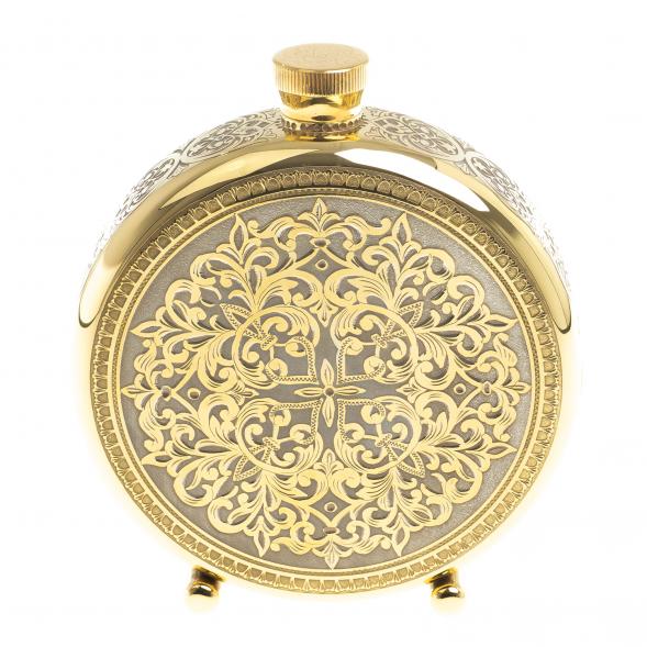 Фляжка с гравюрой &amp;quot;Кабан&amp;quot; Златоуст 123484