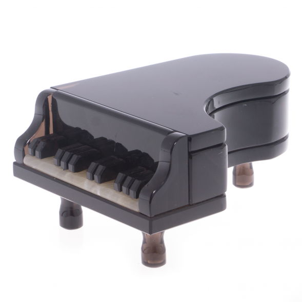 Шкатулка &amp;quot;Рояль&amp;quot; из черного обсидиана 121979