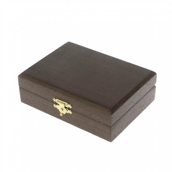 Металлическая визитница &amp;quot;Герб России&amp;quot; в подарочном футляре Златоуст 121630