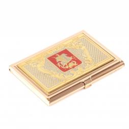 Карманная визитница &amp;quot;Георгий Победоносец&amp;quot; Златоуст